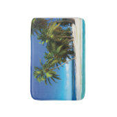 Tapis De Bain Exotic beach throw pillow (Devant (Vertical))