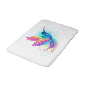 Tapis De Bain Exotic Rainbow Hummingbird (Angle)
