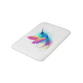 Tapis De Bain Exotic Rainbow Hummingbird (Angle)