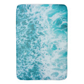 Tapis De Bain Exploration des vagues de l'océan bleu (devant Vertical)