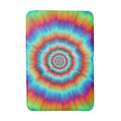 Tapis De Bain Explosion de chaume en bleu et orange (Devant (Vertical))