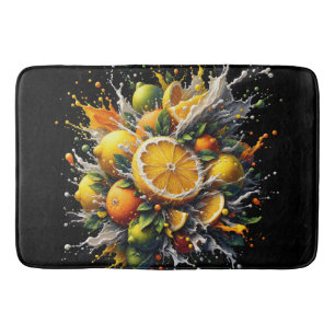 Tapis De Bain Explosion de Citrus