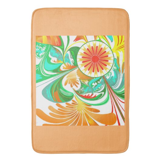 Tapis De Bain Explosion de Citrus (devant Vertical)