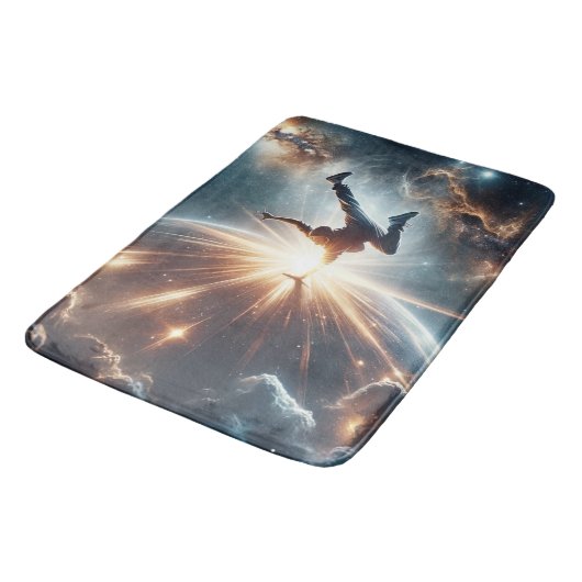 Tapis De Bain Explosion de rupture galactique dans l'espace prof (Angle)