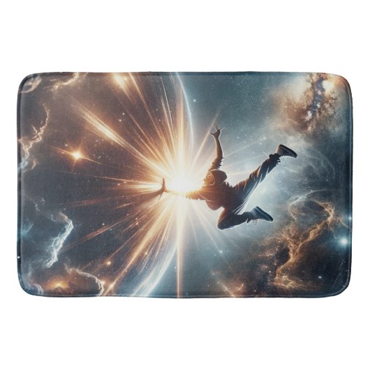 Tapis De Bain Explosion de rupture galactique dans l'espace prof (Devant)