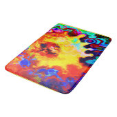 Tapis De Bain Explosion Motif colorée (Angle)