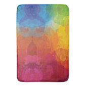 Tapis De Bain Explosions de couleurs vives (devant Vertical)