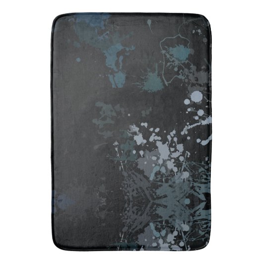 Tapis De Bain Explosions de couleurs vives (devant Vertical)