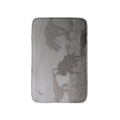 Tapis De Bain Extinction des dinosaures - 3D rendent (Devant (Vertical))