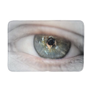 Tapis De Bain Eye-Macro par Shirley Taylor