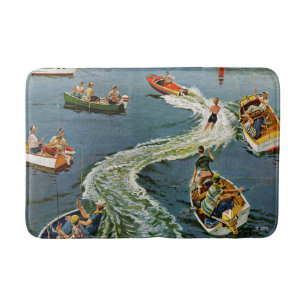 Tapis De Bain Fabrication d'un sillage par des goupilles de Ben