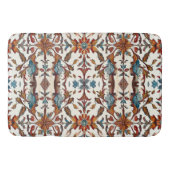 Tapis De Bain Fabulosité d'Automne et Bleu (Devant)