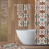 Tapis De Bain Fabulosité d'Automne et Bleu