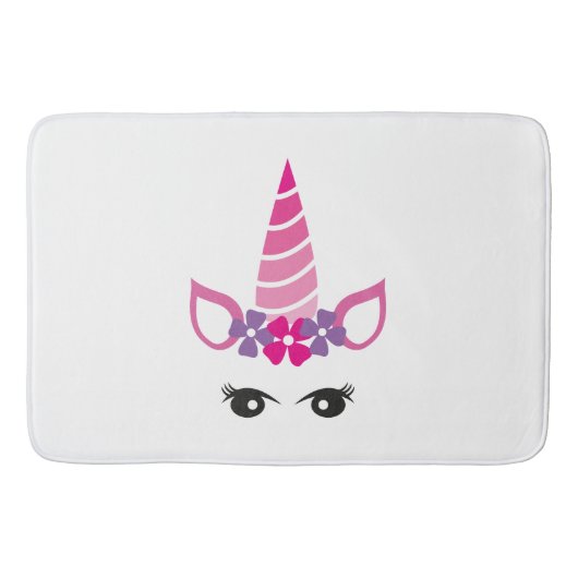 Tapis De Bain Face de licorne (Devant)