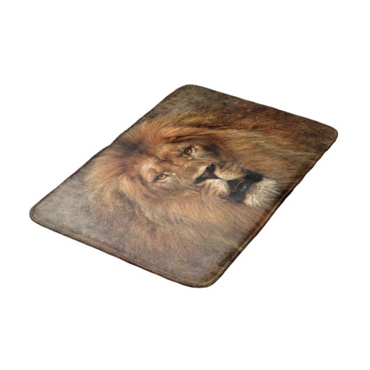 Tapis De Bain Face du lion (Angle)