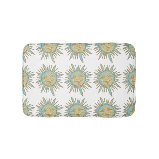 Tapis De Bain Face Soleil Souriante (Devant)