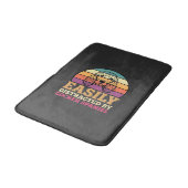 Tapis De Bain Facilement distrait par Cocker Spaniel Rétro Chien (Angle)