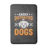 Tapis De Bain Facilement Distrait Par Les Chiens (Devant (Vertical))