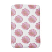 Tapis De Bain Faisée de gerbera rose pâle (Devant (Vertical))