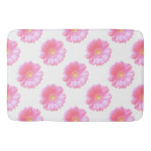 Tapis De Bain Faisée de gerbera rose pâle (Devant)