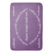 Tapis de bain fait sur commande de conception (devant Vertical)