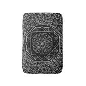 Tapis de bain fait sur commande de la géométrie (Devant (Vertical))