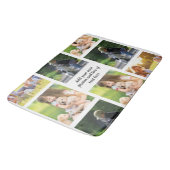 Tapis De Bain Faites votre propre collage photo et texte (Angle)