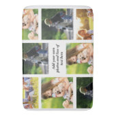 Tapis De Bain Faites votre propre collage photo et texte (devant Vertical)