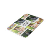 Tapis De Bain Faites votre propre collage photo et texte (Angle)