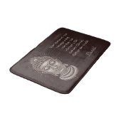 Tapis de bain faits sur commande de citation de (Angle)