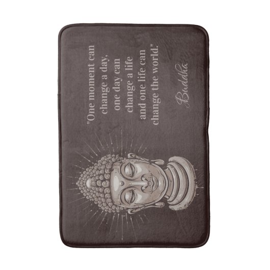 Tapis de bain faits sur commande de citation de (Devant (Vertical))