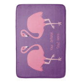 Tapis de bain faits sur commande des textes de (devant Vertical)