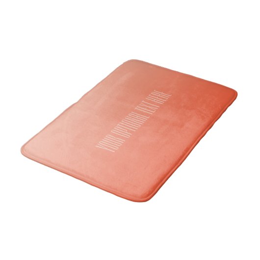 Tapis de bain faits sur commande des textes de (Angle)