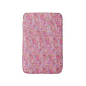 Tapis De Bain Falln Chirimen Floral rose (Devant (Vertical))