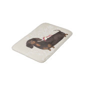 Tapis De Bain Famille Dachshund et Birds (Angle)