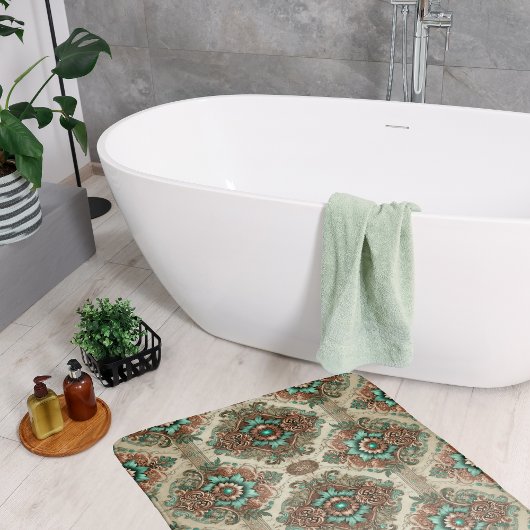 Tapis De Bain Fantaisie Traditionnel