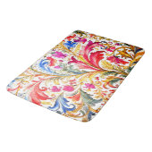 Tapis De Bain Fantastique design florentin Feuilles (Angle)