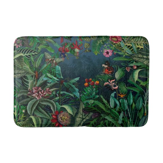 Tapis De Bain Fantastique forêt fantastique de Midnight Rainfore (Devant)