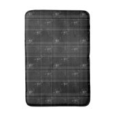 Tapis De Bain Fantastique Mat de bain Med Plaid Noir (Devant (Vertical))