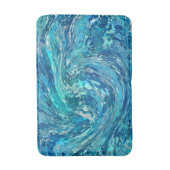 Tapis De Bain Fantastique vague abstraite (Devant (Vertical))