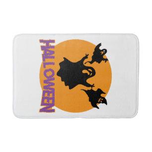Tapis De Bain fantôme d'Halloween