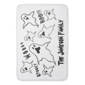Tapis De Bain Fantômes d'Halloween Éffrayants personnalisés (devant Vertical)