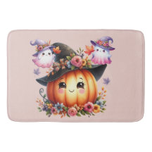 Fantômes et citrouille Halloween Design