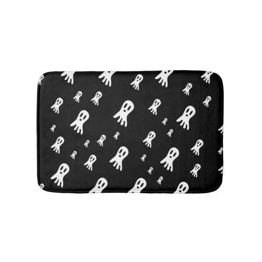 Tapis De Bain Fantômes Sombres d'Halloween  (Devant)