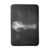 Tapis De Bain Farms | B&W Cow Head Shot (Devant (Vertical))