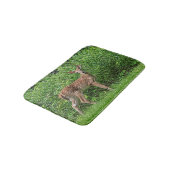 Tapis De Bain Faune devant une clôture (Angle)