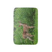 Tapis De Bain Faune devant une clôture (Devant (Vertical))