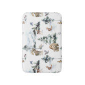 Tapis De Bain Faune d'hiver Forêt forestière Animaux (Devant (Vertical))