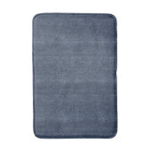 Tapis De Bain Fausse Jean Bleu Denim (Devant (Vertical))