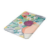 Tapis De Bain Fauvist Floral II (Angle)